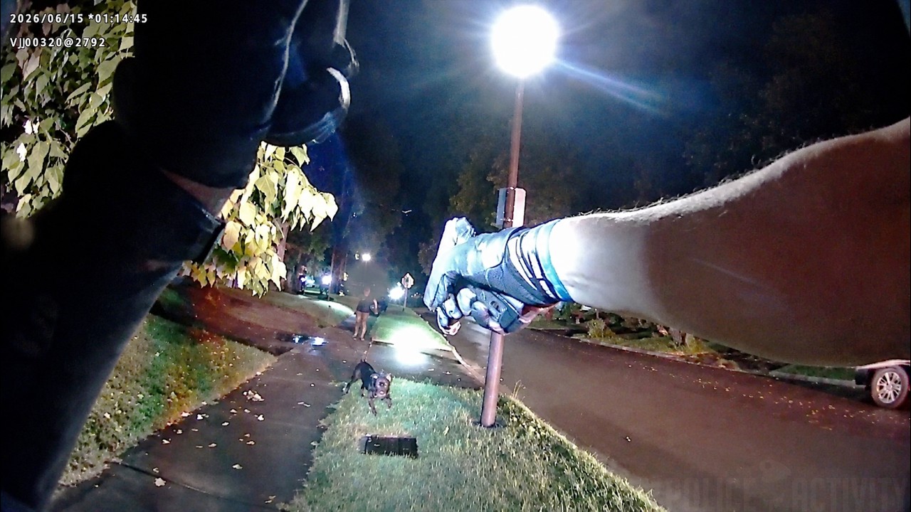 Thumbnail for Cops Face Charging Dog While Investigating Armed Family Altercation