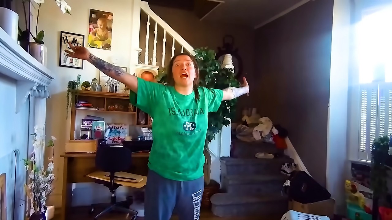 Thumbnail for Police Struggle to Control Distraught Woman in Drug House Standoff