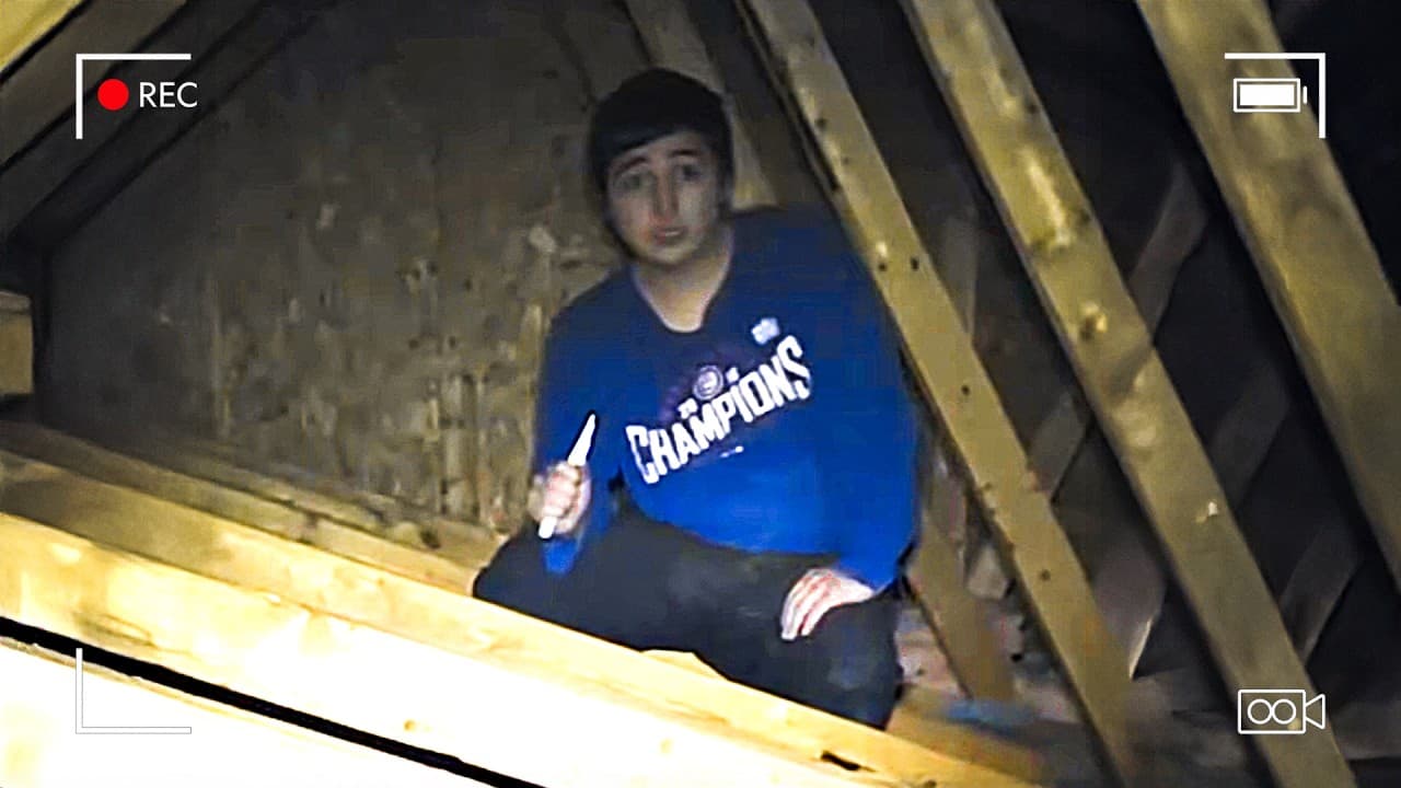 Thumbnail for Hidden Camera Reveals Wanted Killer Living Inside Family's Attic