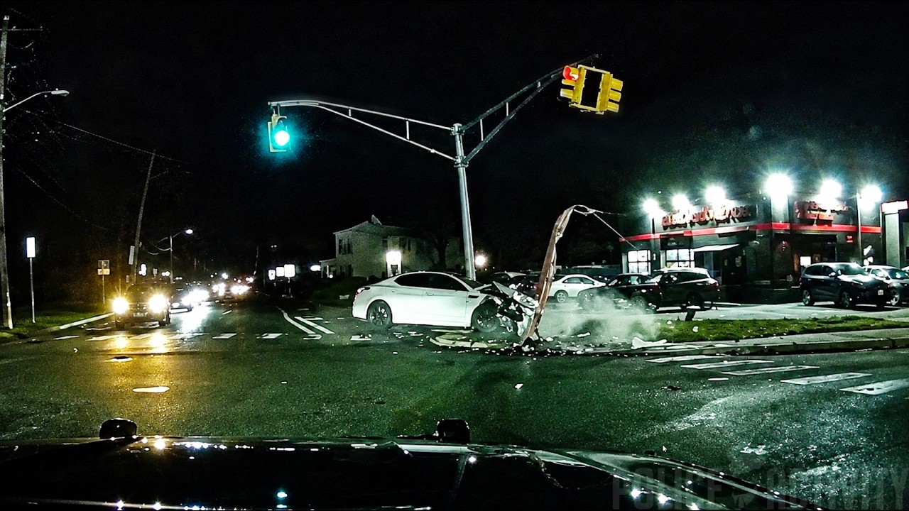 Thumbnail for Stolen Kia Crashes into SUV During Police Chase