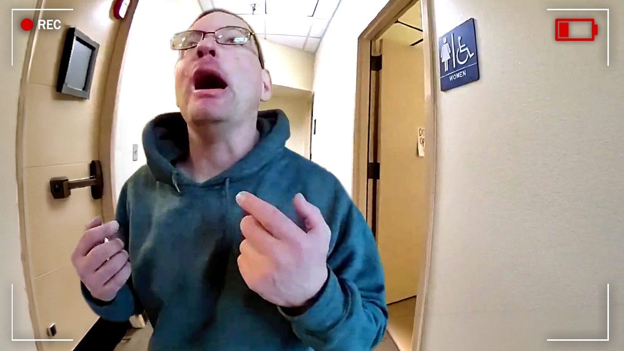 Thumbnail for Predator Caught Filming Girls with His Pants Unzipped