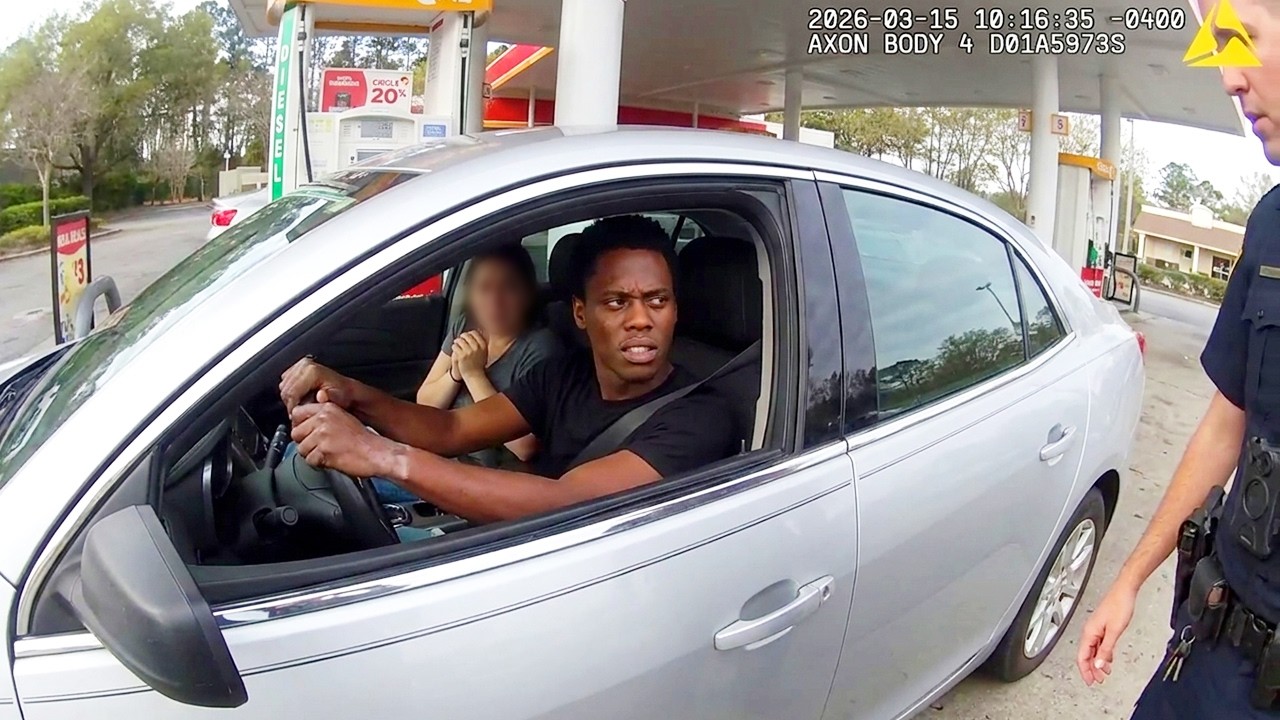 Thumbnail for Man Realizes His Wife Called Police, Then Hits the Gas