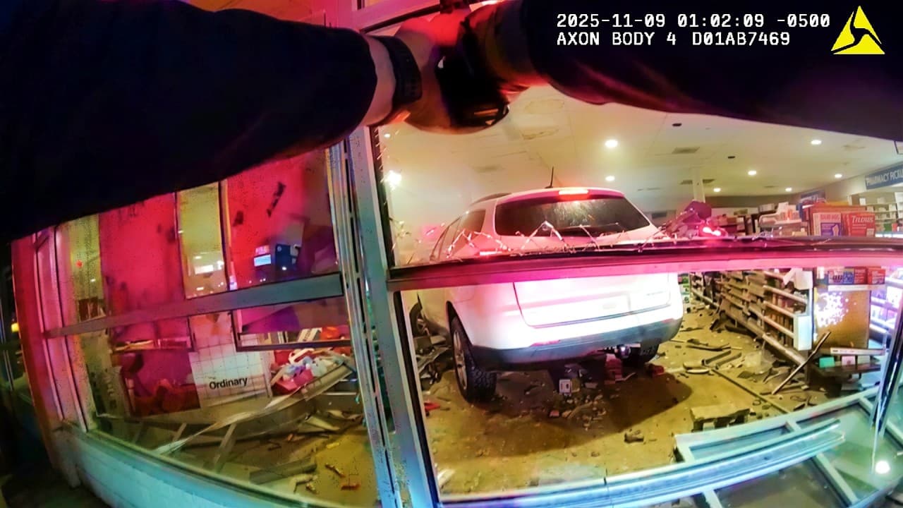 Thumbnail for Woman Plows Through Store While Fleeing