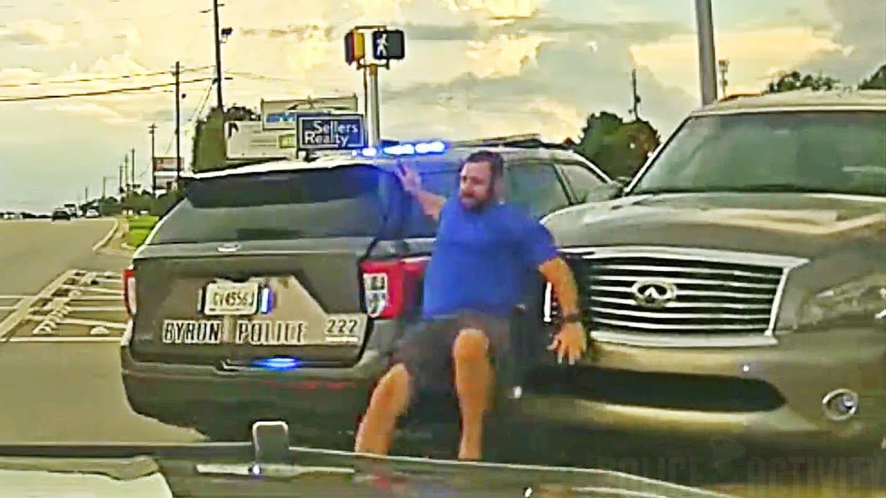 Thumbnail for Woman With Child in Car Rams Multiple People & Police Cars