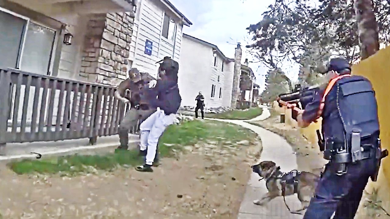 Thumbnail for Suspect Attacks Officer With Butcher Knife