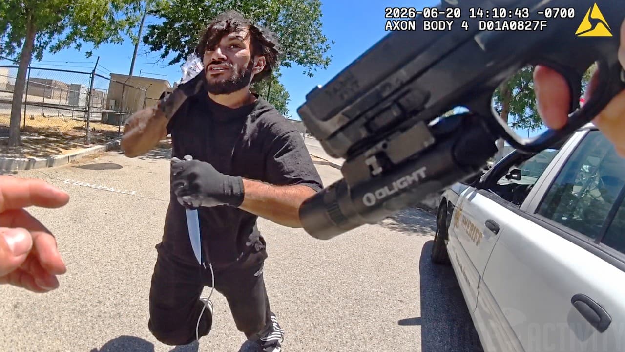 Thumbnail for Deputy Opens Fire After Knife Attack