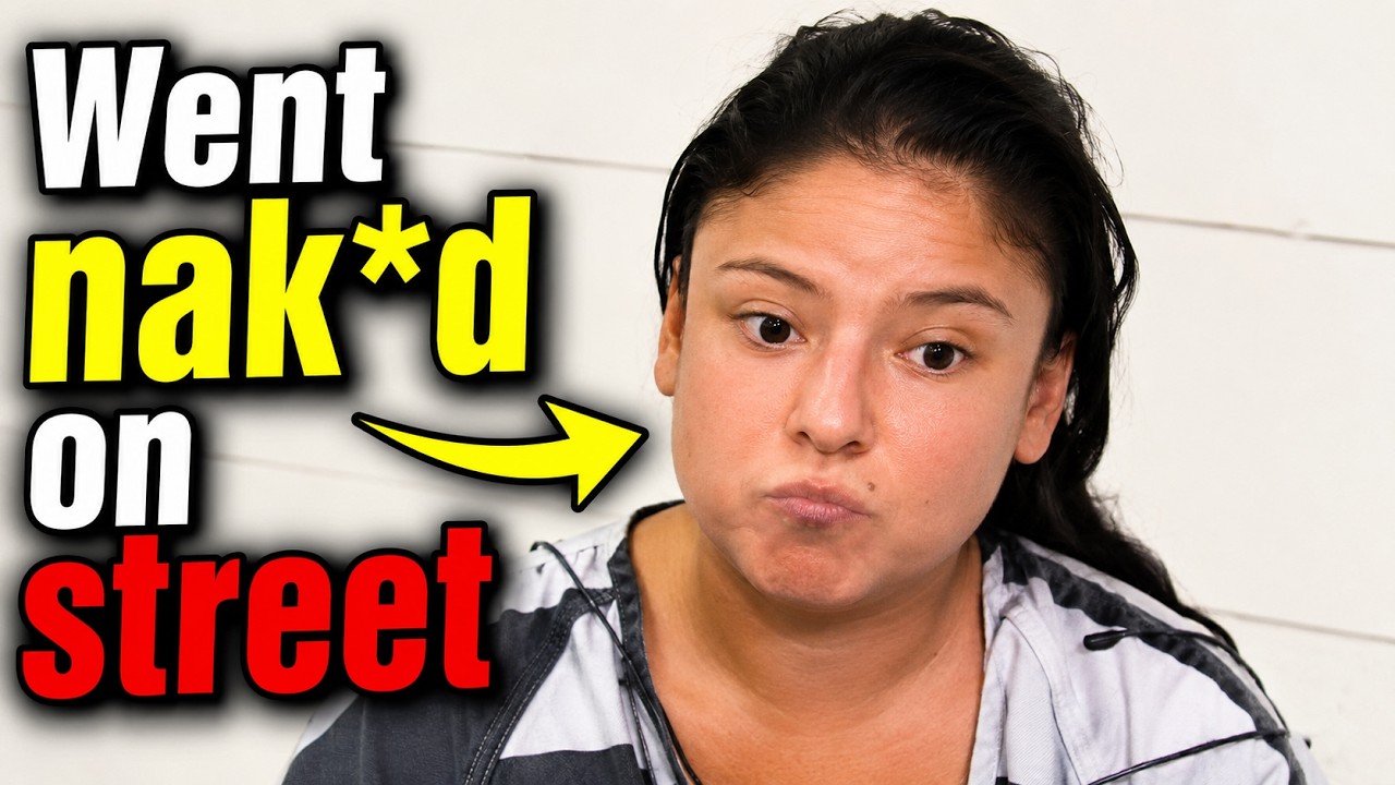 Thumbnail for Woman Walks Naked Toward a Police Car | Officer Was NOT Ready😱