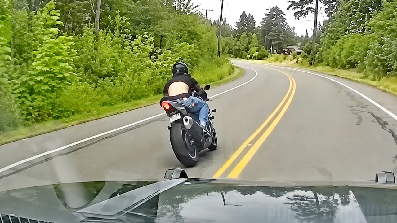 Thumbnail for Released On Bail Then Leads Police On 120 MPH Motorcycle Chase