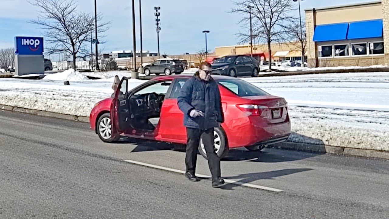Thumbnail for Officers Fire After Man Exits Car Holding a Gun