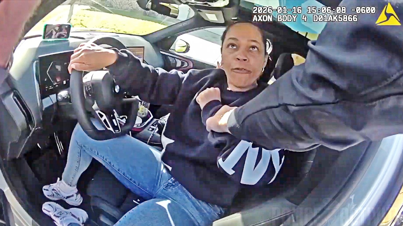 Thumbnail for Officer Drags Woman From Car After She Refuses Ticket
