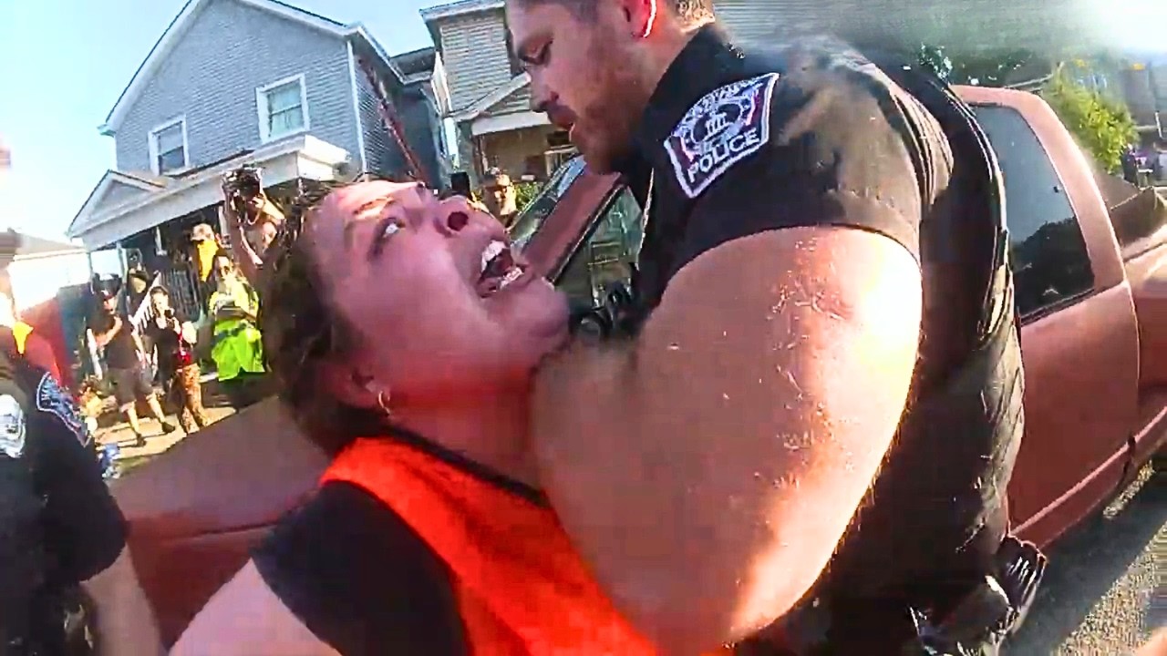 Thumbnail for When No-Nonsense Cops Meet Anti-ICE Protestors